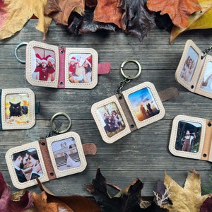 Mini Photo Album Keychain, Personalized Gift, Gift for Her, Him, Personalized Photo Album Keyring, Mother Day's Gift, Gift For Mom image 7