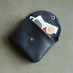 Monedero pequeño de cuero, Monedero pequeño de cuero, Billetera de cuero para mujer, Monedero de cuero, Regalo de San Valentín, Regalo para ella