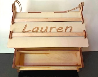 Personalized Wooden Birdhouse Kit | Laser Engraved Bird House | Custom Name Birdhouse | DIY Assembly Kit | Handmade Outdoor Birdhouse Gift
