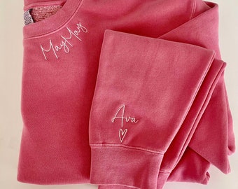 Neckline + Sleeve Sweatshirt!