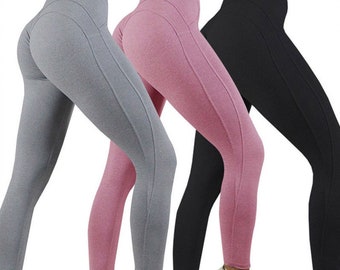 Solid Color Yoga Pants