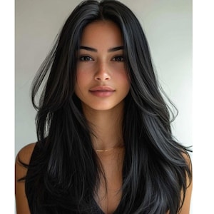 100% Human Hair Extensions, Real Human Hair Bundles, Long Straight Hair Bundles, Raw Bundles, Bulk Human Hair, No Weft, 28 inches