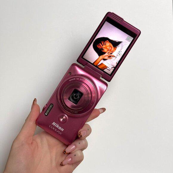 Nikon S6900 Camera Pink - Etsy