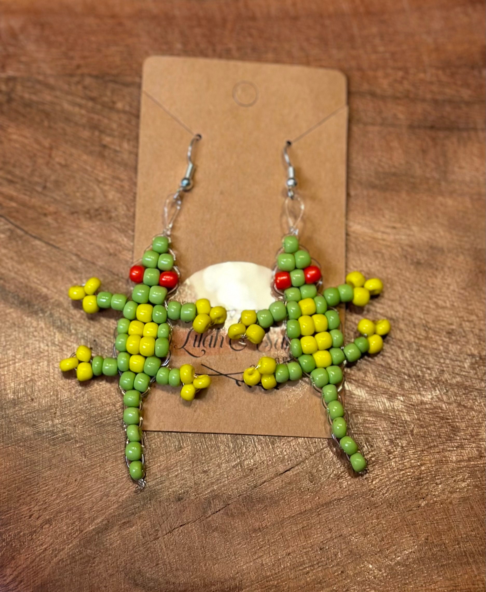90's Inspired Lizard Statement Earrings Funny Earrings Etsy