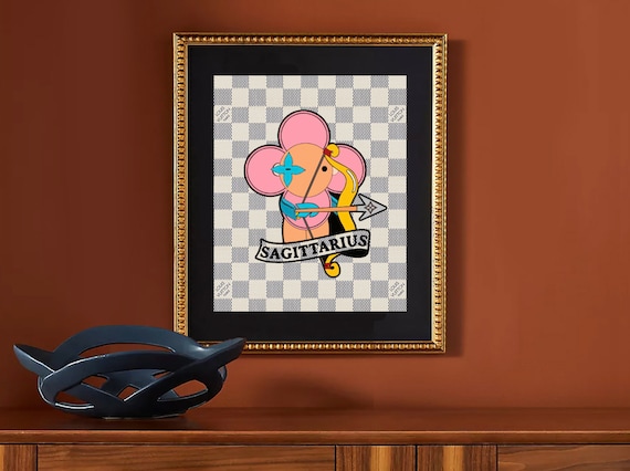 82 アートパネル For You Fortune Valentine ver. Aries Astrology Louis Vuitton Vivienne Poster - Etsy