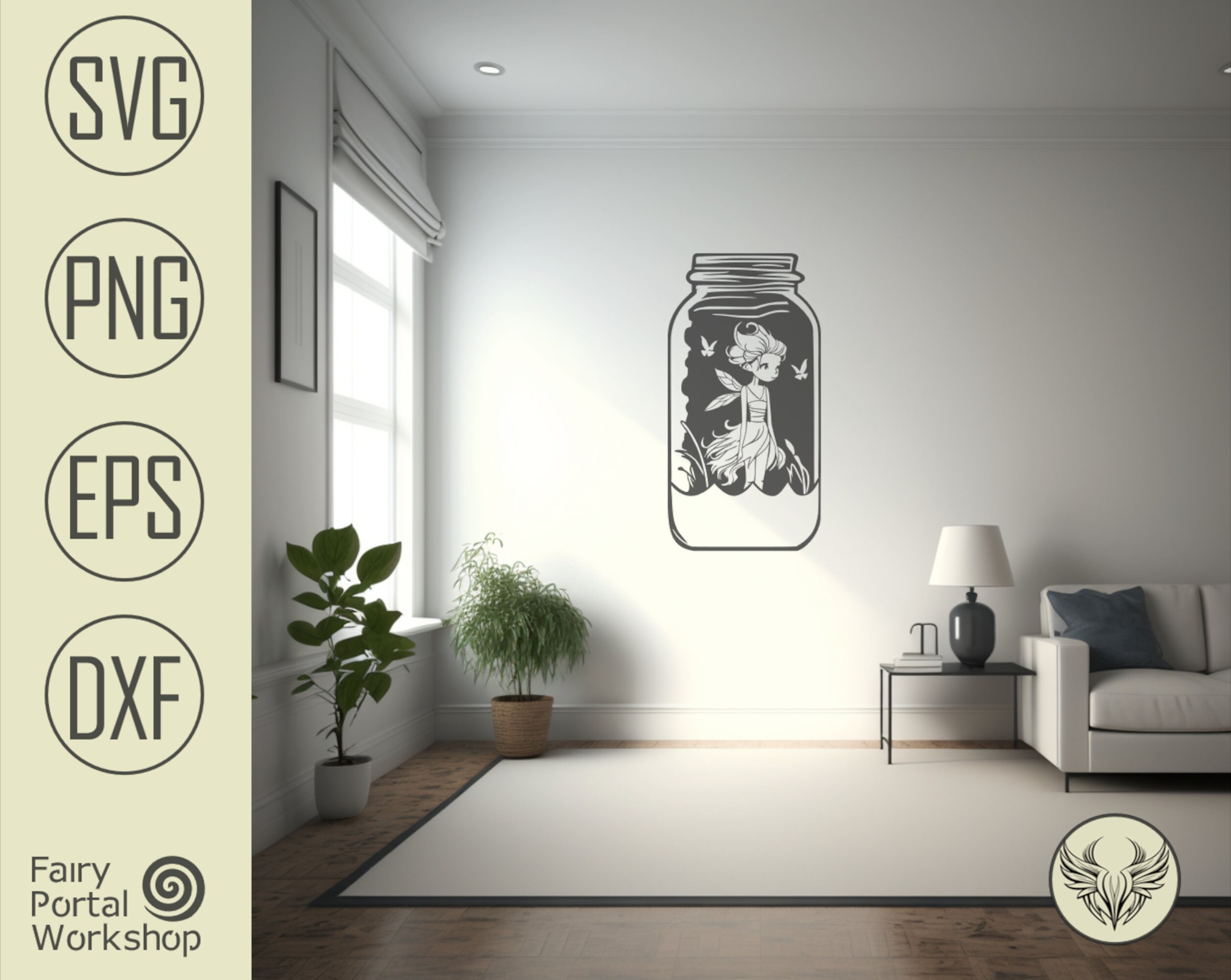Fairy Focus SVG |line Art |PNG |cut File Clipart Vector Digital Dxf Png ...