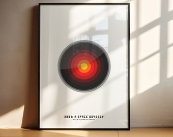 2001 A Space Odyssey PRINTABLE Wall Art | 2001 A Space Odyssey Poster | sci fi print| White Decor| Digital DOWNLOAD Print png