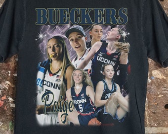 Paige Bueckers T-shirt Basketball Player MVP Slam Dunk Merchandise Bootleg Vintage Graphic Tee Unisex Sweatshirt Hoodie Gift For Fan