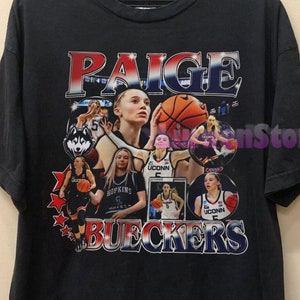 Limited Paige Bueckers Vintage 90s T-shirt, Basketball Player Slam Dunk Bootleg Vintage Graphic Tee, March Madness Tee, Paige B Shirt, Gift