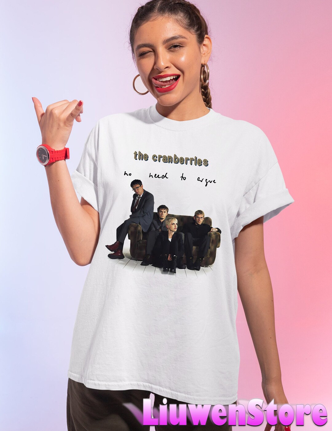 Vintage the Cranberries Band Tshirt, 1995 the Cranberries Tour