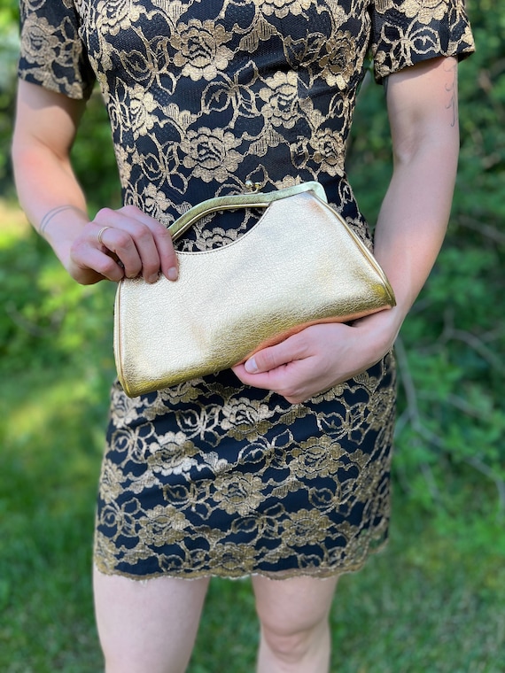 gold dress clutch Delphine Clutch