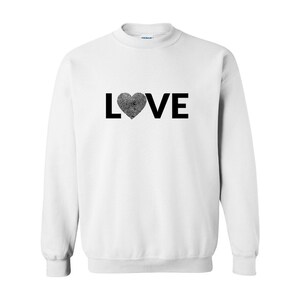 LOVE Unisex Heavy Blend Crewneck Sweatshirt