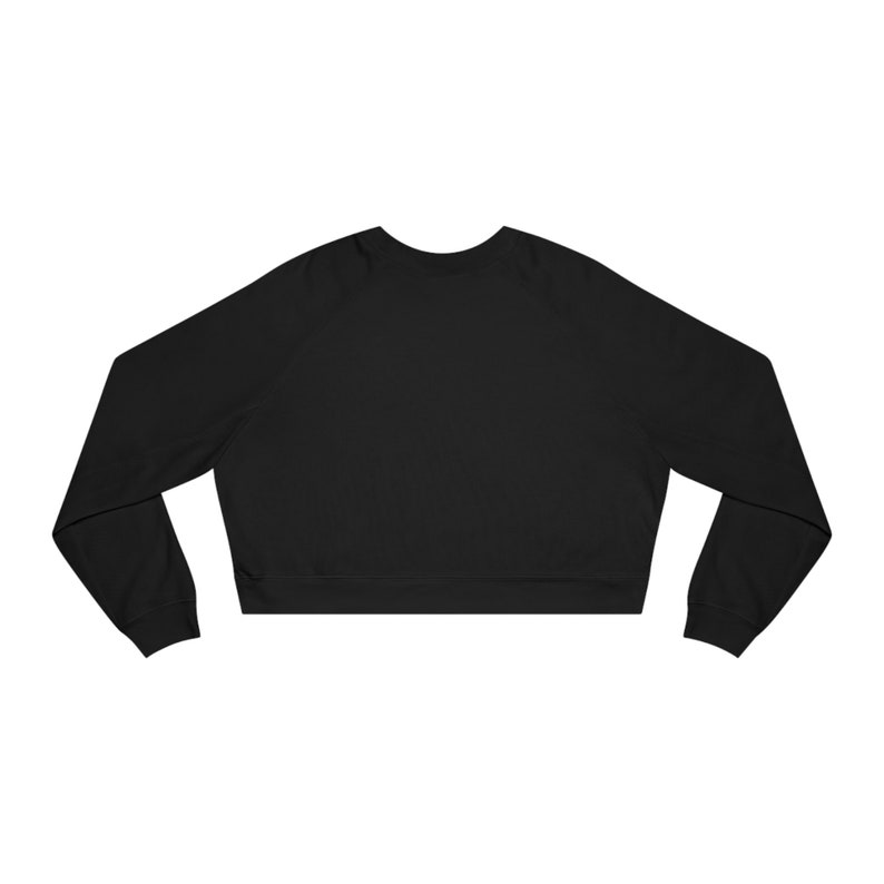 Il gatto dei tarocchi della pagnotta. Pullover corto in pile da donna. Felpa per gatti, divertente felpa per gatti, regalo per gli amanti dei gatti, camicia per gatti carina, regalo per il proprietario del gatto immagine 10