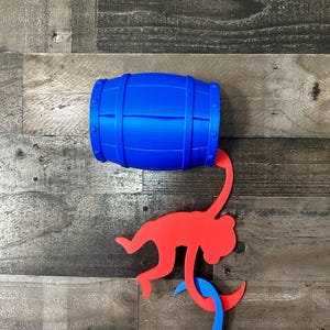 Barrel of Monkeys Wall Decor, Playful Nursery, Toy Story Theme
