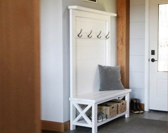 Farmhouse Entryway, Farmhouse Hall tree