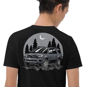 Galactic Gray 4th Gen Toyota 4Runner Short-Sleeve Unisex T-Shirt - Great Gift for mom or dad - wheeling - generation 2003 - 2009 TRD