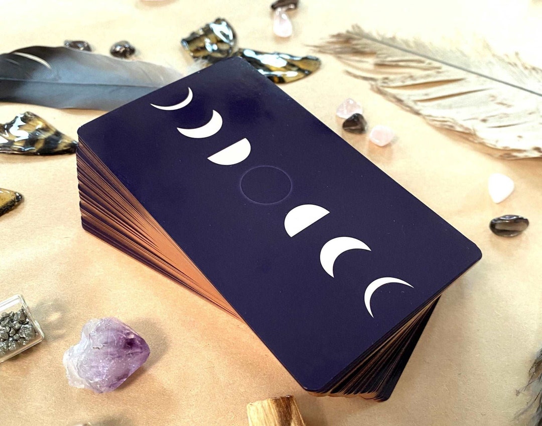 Lunar Eclipse Tarot Deck by Melina Lamoureux Etsy Australia