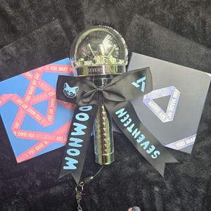 Seventeen Lightstick bow/ hair bow