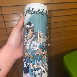 Philadelphia Eagles custom tumbler