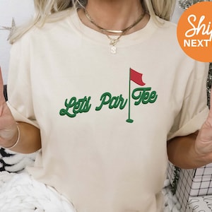 Let&#39;s Par Tee Tshirt | Golf Shirt | Golf Tshirt | Golf Tee | Funny Golfer Shirt | Golf Coach Gift | Husband Golf | Golf Lover Shirt - 99468