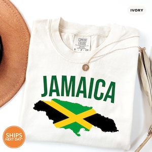 Jamaica Shirt | Comfort Colors Perfect Gift For The Enthusiast | Jamaica Gift | Jamaican Top | Gift For Jamaican | Jamaican Vacation Shirts