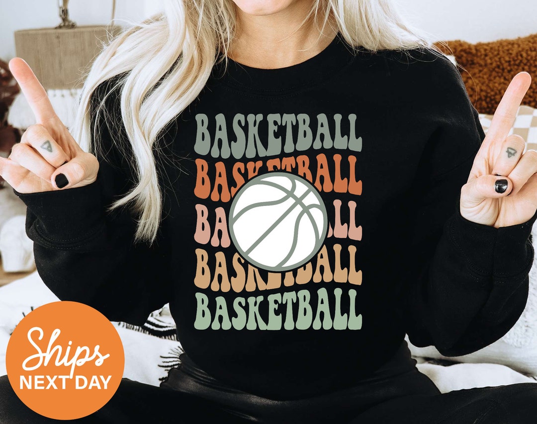 Basketball Sweatshirt Basketball Crewneck Basketball Hoodie Basketball