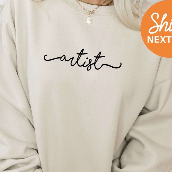 Artist Sweatshirt | Artist Crewneck | Artist Painter Hoodie | Artist Gift | Artist Sweater | Art Teacher Sweatshirt | Art Student Gift-88211