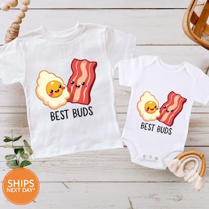 Best Buds Sibling Shirts | Big Sister Little Brother Outfits | Sibling Matching Tees | Sister T Shirts | Big Brother Shirt | Infant Toddler