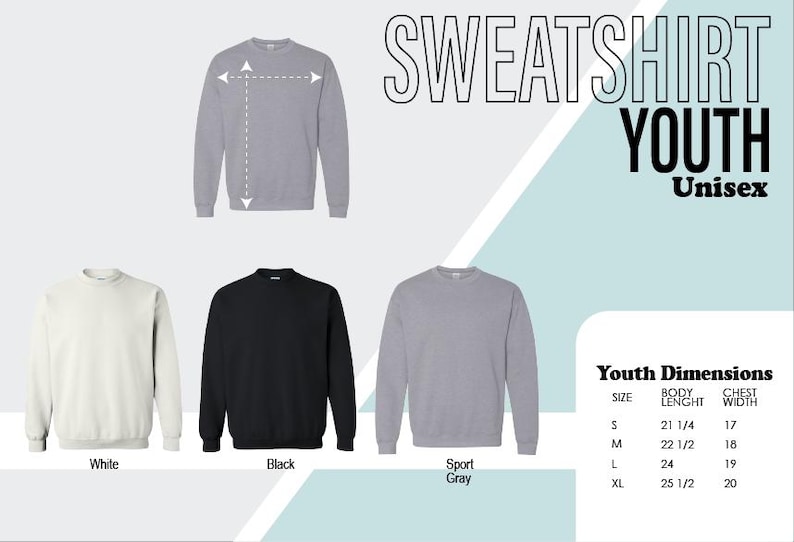 three sweaters are shown in three different colors