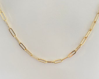 Paperclip Chain Necklace