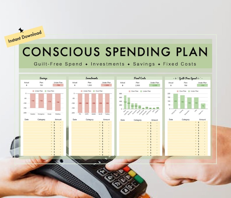 Conscious Spending Plan for Google Sheets Inspired by Ramit Sethi Guilt Conscious Spending Plan for Google Sheets Inspired by Ramit Sethi Guilt
