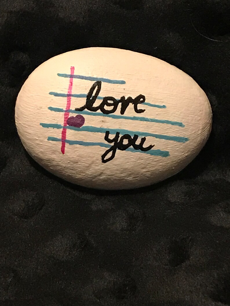 Hand Painted Rock Set - Etsy