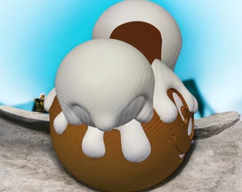 Soporte para jabón de ratón de jengibre de BnBWorks – Funda impresa en 3D para Bath & Body Works