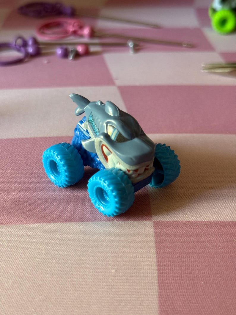 Custom Monster Jam Keychains | Personalized Monster Truck Keychains | Perfect for Backpacks, Bags, and Gifts series 19 Megladon
