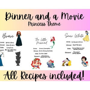Movie-Themed Dinner Menu Ideas