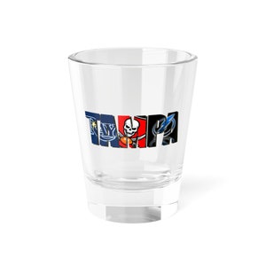Tampa Bay Sports Schnapsglas, 1,5 Unzen, Tampa Bay Beleuchtung, Tampa Bay Buccaneers, Tampa Bay Rays
