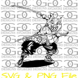 Boar Slayer SVG & PNG For T-Shirts, decals etc.