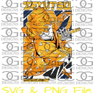 Slayer Of Demons ANIME SVG & PNG For T-Shirts, decals etc.