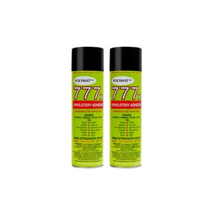 Qty:2 Adhesive Spray Fabric DIY Glue Polymat 777x Multipurpose 12oz