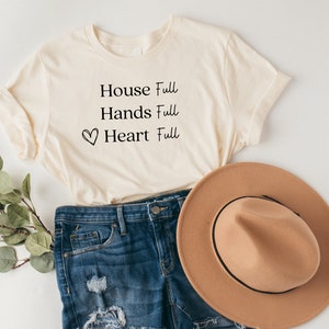 Heart Full Mama T-shirt, Womens T-shirt