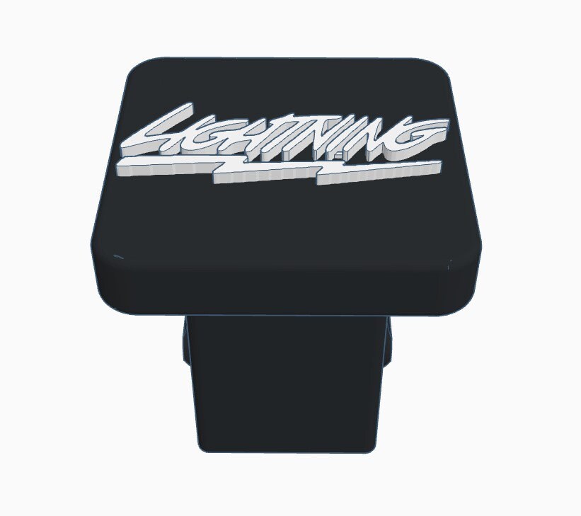 Hitch Cover SVT Lightning Etsy