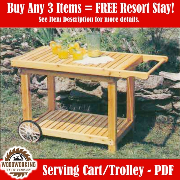 Serving Cart Etsy