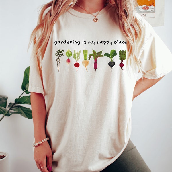 Gardener T-shirts - Gardening Lover Tees - Vegetable Lover Tees - Gardener Shirts - Nature Lover T-shirts - Love for Tees - Gift Ideas