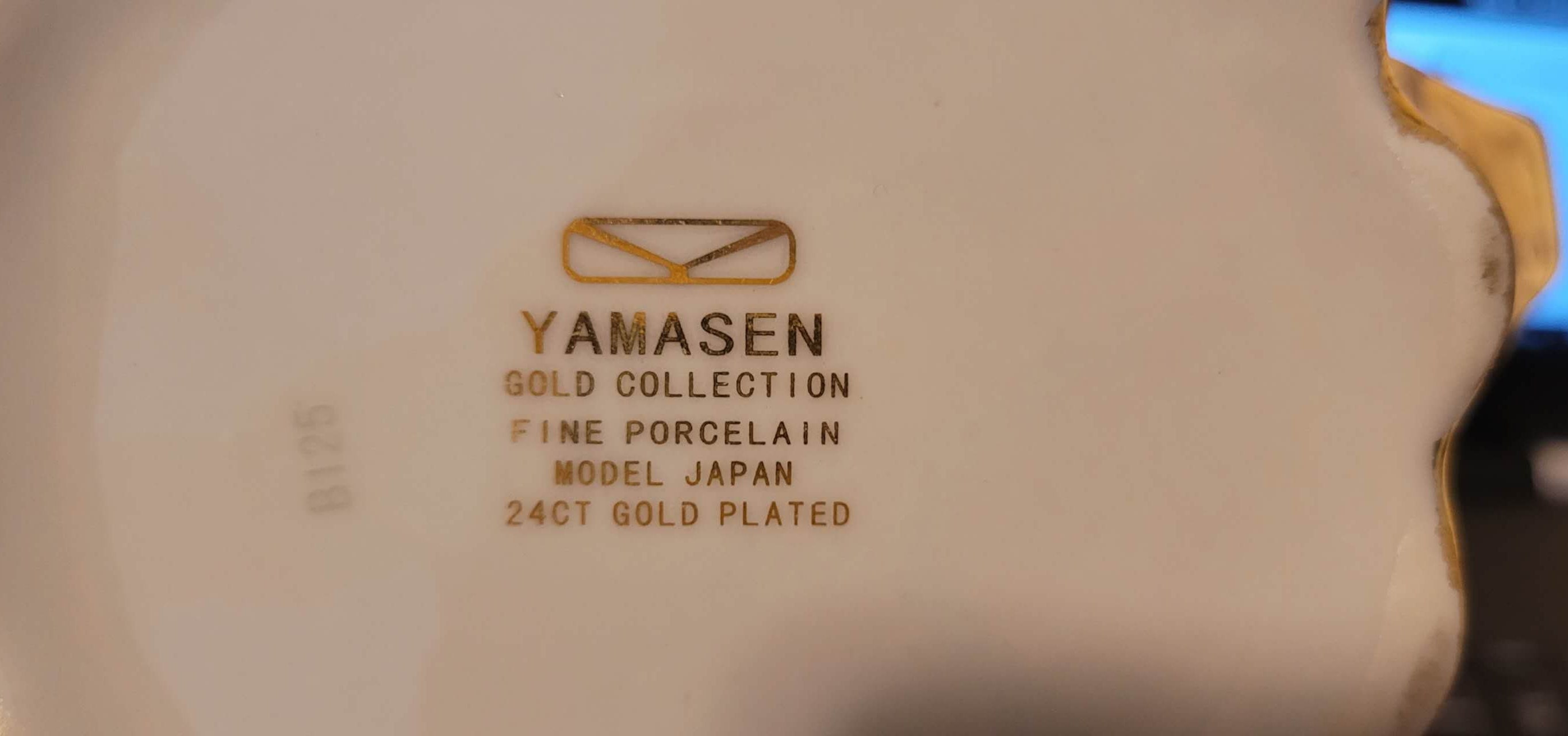 Vintage 24K Gold Collection, Yamasen Gold Collection Fine Porcelain, 78 ...