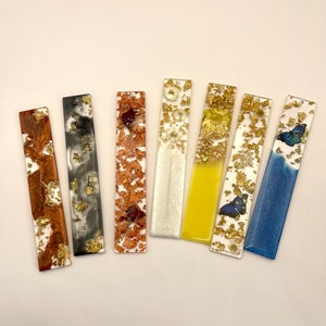Custom Bookmark, handmade resin bookmark, purpose home studio