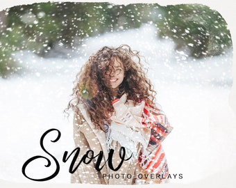 Snow JPG photoshop overlays