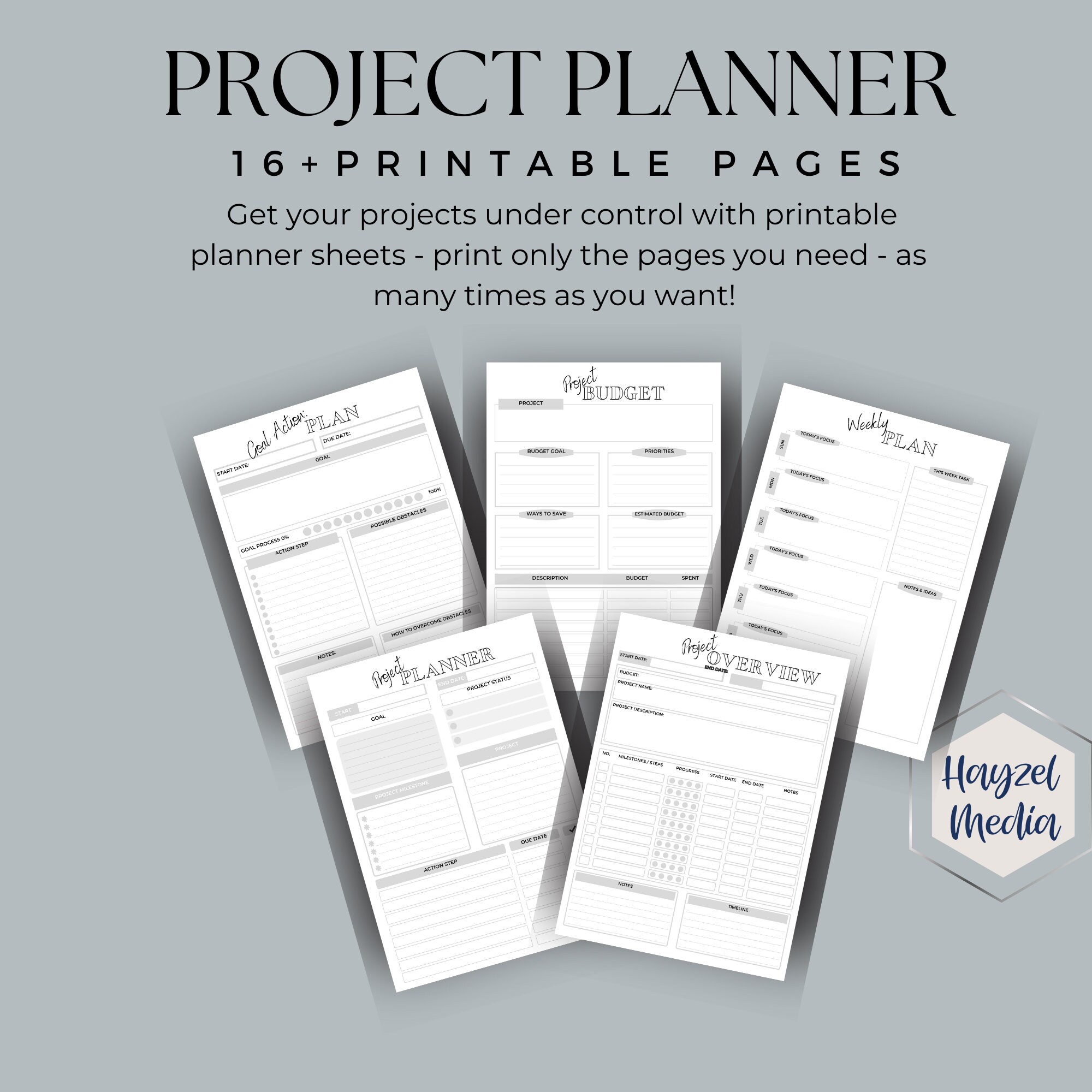 Task Tracker | Project Timeline | Project Management Template | Project ...