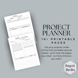Task Tracker | Project Timeline | Project Management Template  | Project Planner | Project Schedule
