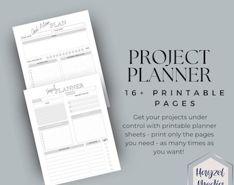 Task Tracker | Project Timeline | Project Management Template  | Project Planner | Project Schedule