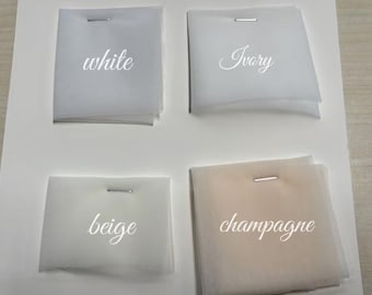 Tulle Swatches